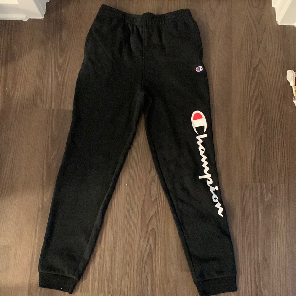 Boys XL Black Champion Sweatpants NWOT